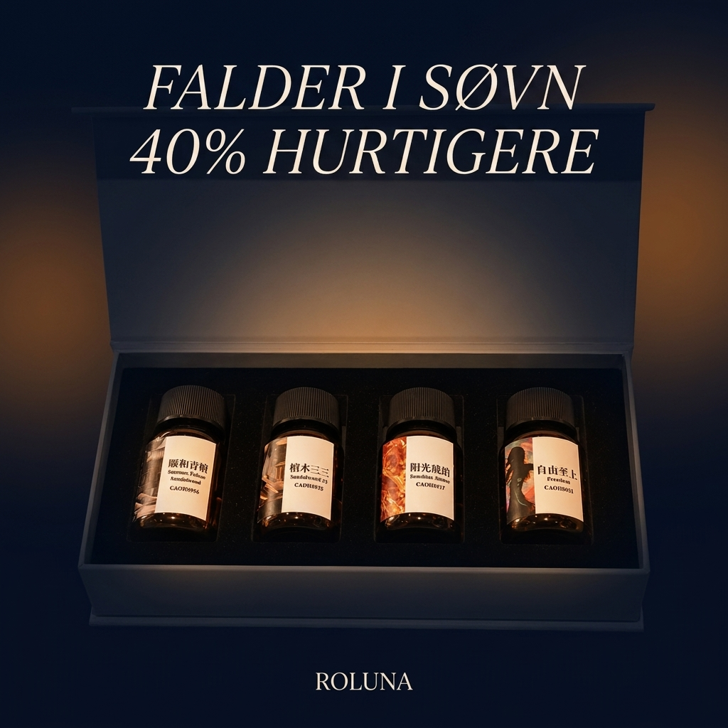 FALDER I SØVN 40% HURTIGERE