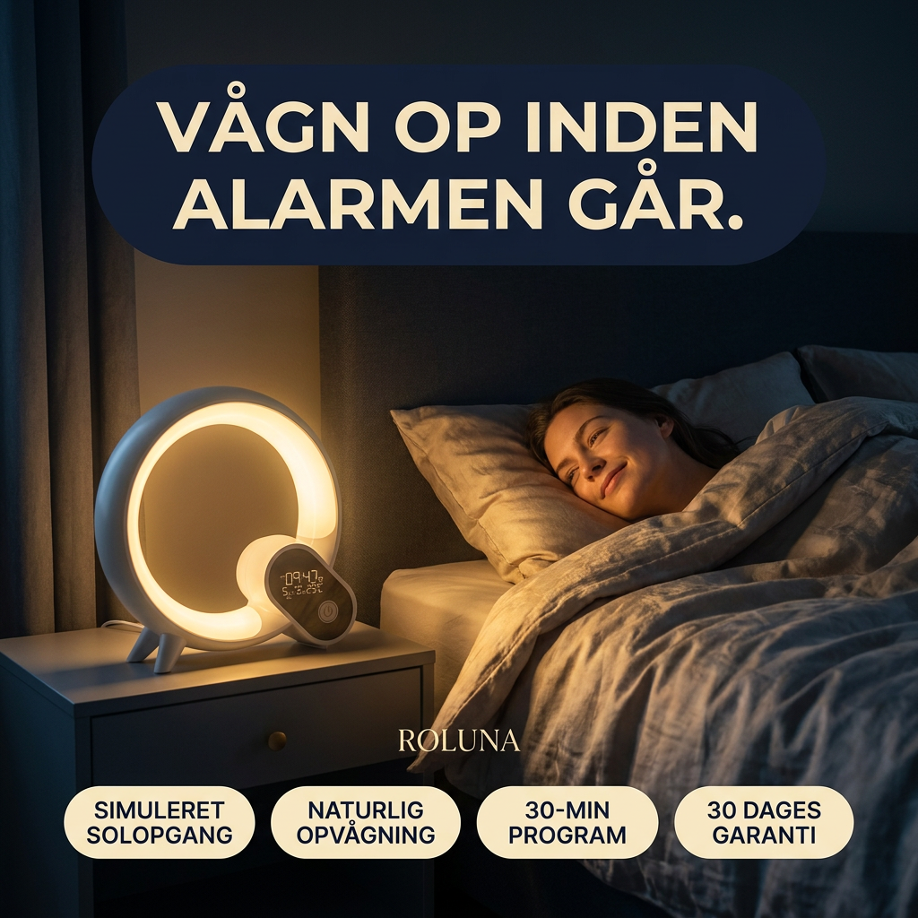 ROLUNA Aurora — Vågn naturligt